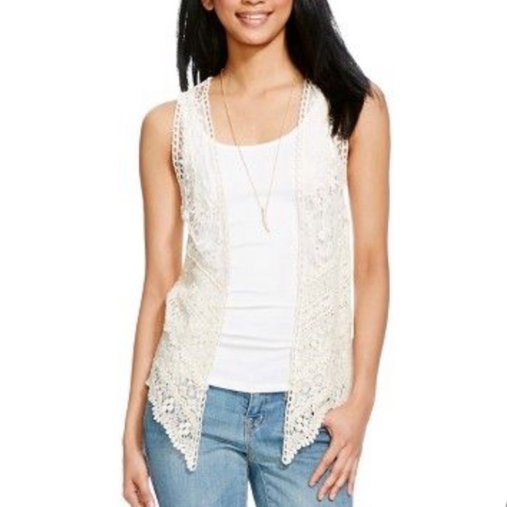 Mossimo Crochet Vest